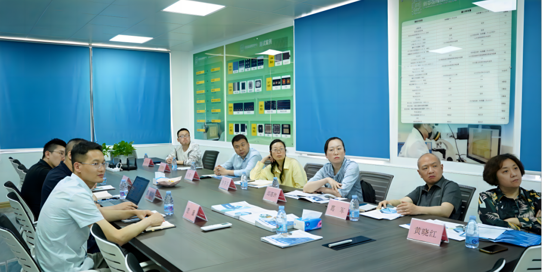 湖北省市場監(jiān)督管理局、湖北省計量測試技術研究院領導一行到訪創(chuàng)芯檢測實驗室交流合作